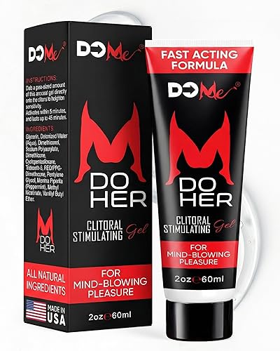 Do Her Gel Arousal Femenino - Potenciador de la sensación del clítoris - Gel íntimo intenso para mayor placer - Fórmula a base de plantas para