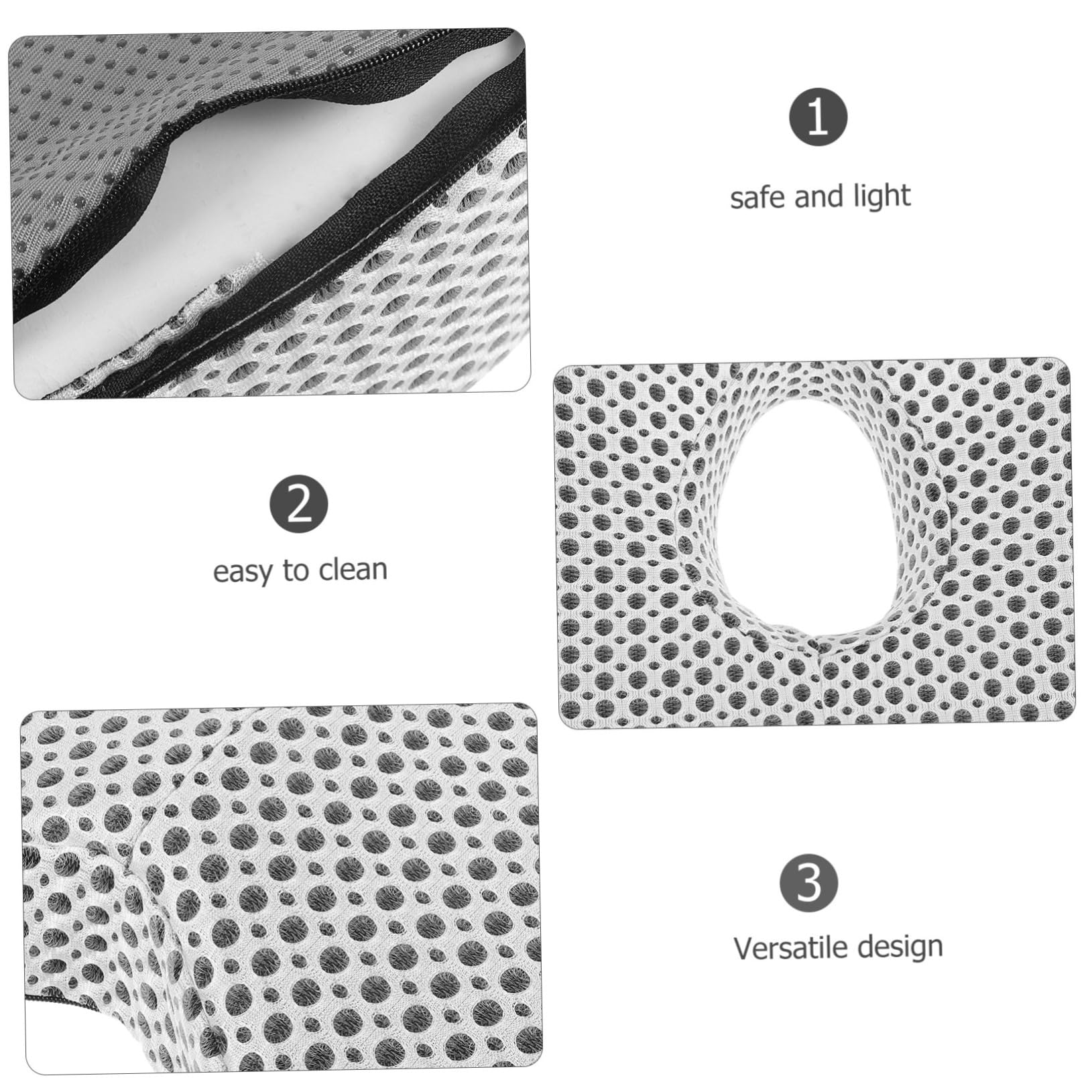 Cabilock Cojín para Asiento De Coche Almohadilla para Silla De Oficina Soporte De Espuma Viscoelástica para Silla De Escritorio