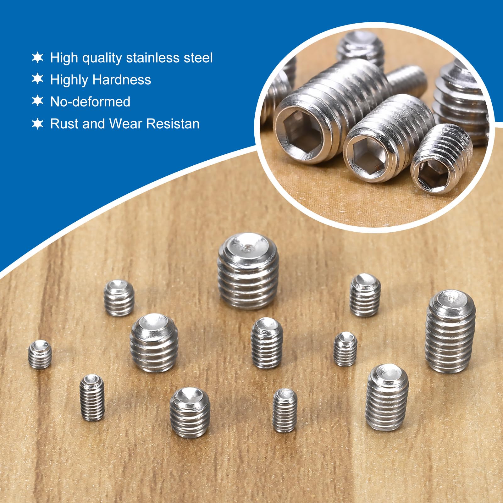 Destroy All Humans 2 Ps4 Set Da 250 Viti A Testa Esagonale In Acciaio Inox 18-8 - 1/4-20 X 1 Pollice, Complete Di Filettatura Tappi A Vite Dimensioni - Foto 7