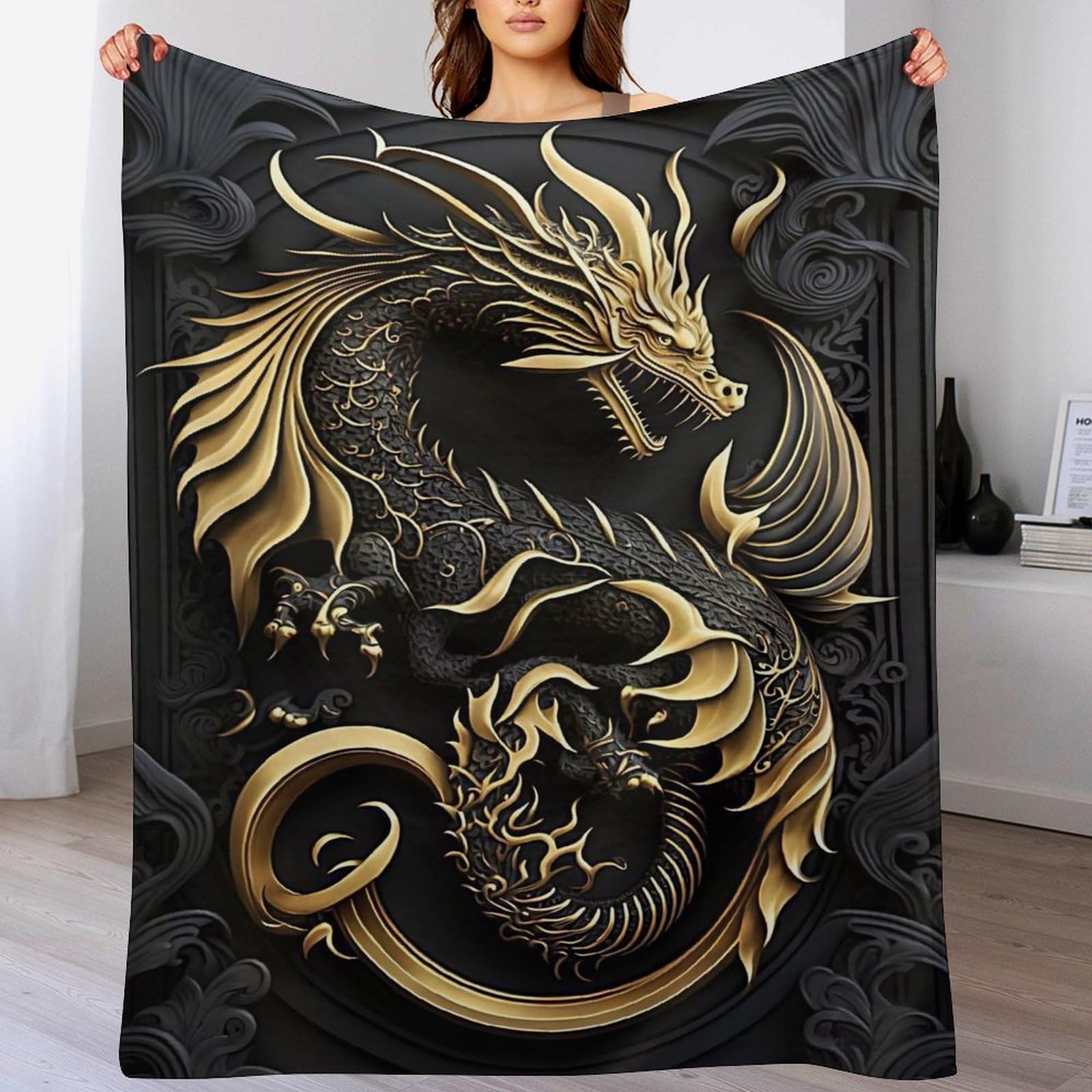 Couverture dragon hypoallergénique pour protéger la peau des enfants