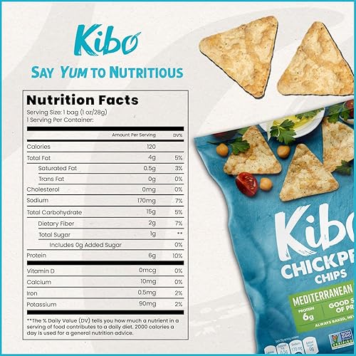 Miniatura 36 de Kibo Paquete variado de chips de lentejas, aperitivos veganos sin gluten, verificados sin OMG, a base de plantas, 0.99 oz, paquete de 12