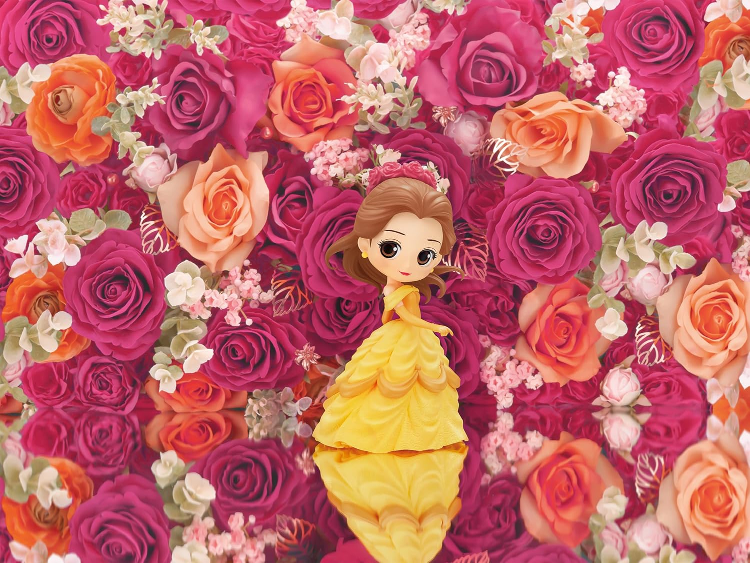 Banpresto - Disney Characters - Flower Style - Belle (ver. B), Bandai Spirits Q Posket Figure