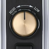 Vista 4 de Westinghouse 7788600 Control de pared giratorio de velocidad variable, compatible con ventiladores de techo de estilo industrial Jax, negro y níquel