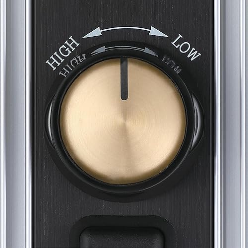 Miniatura 4 de Westinghouse 7788600 Control de pared giratorio de velocidad variable, compatible con ventiladores de techo de estilo industrial Jax, negro y níquel