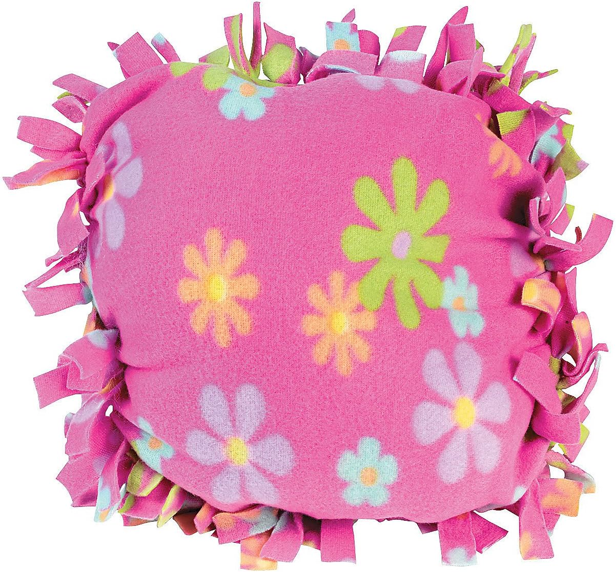 Fleece Flower Pillow Craft Kit - Crafts for Kids and Fun Home Activities