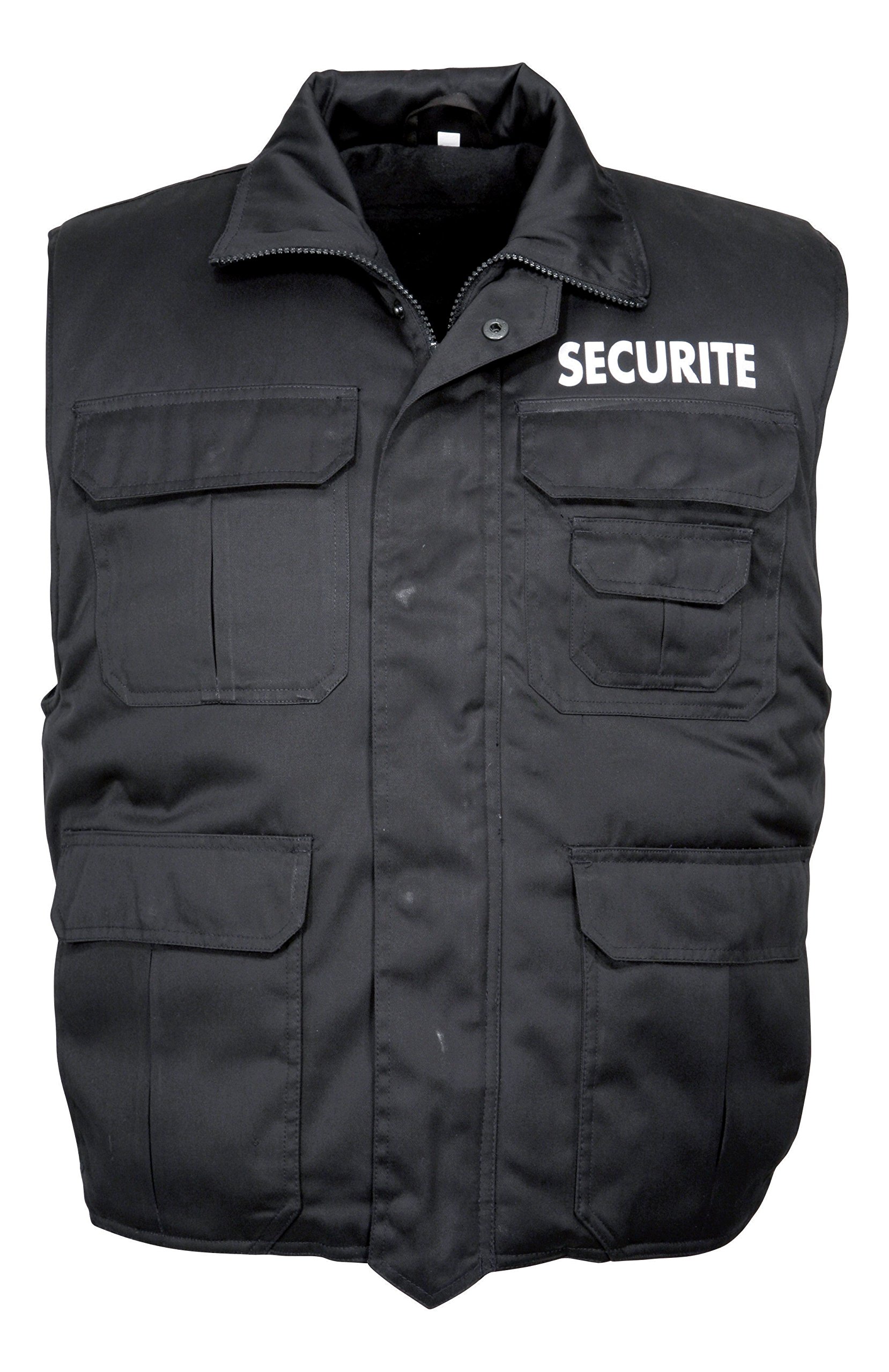 Gilet Reporter sécurité Noir - Cityguard