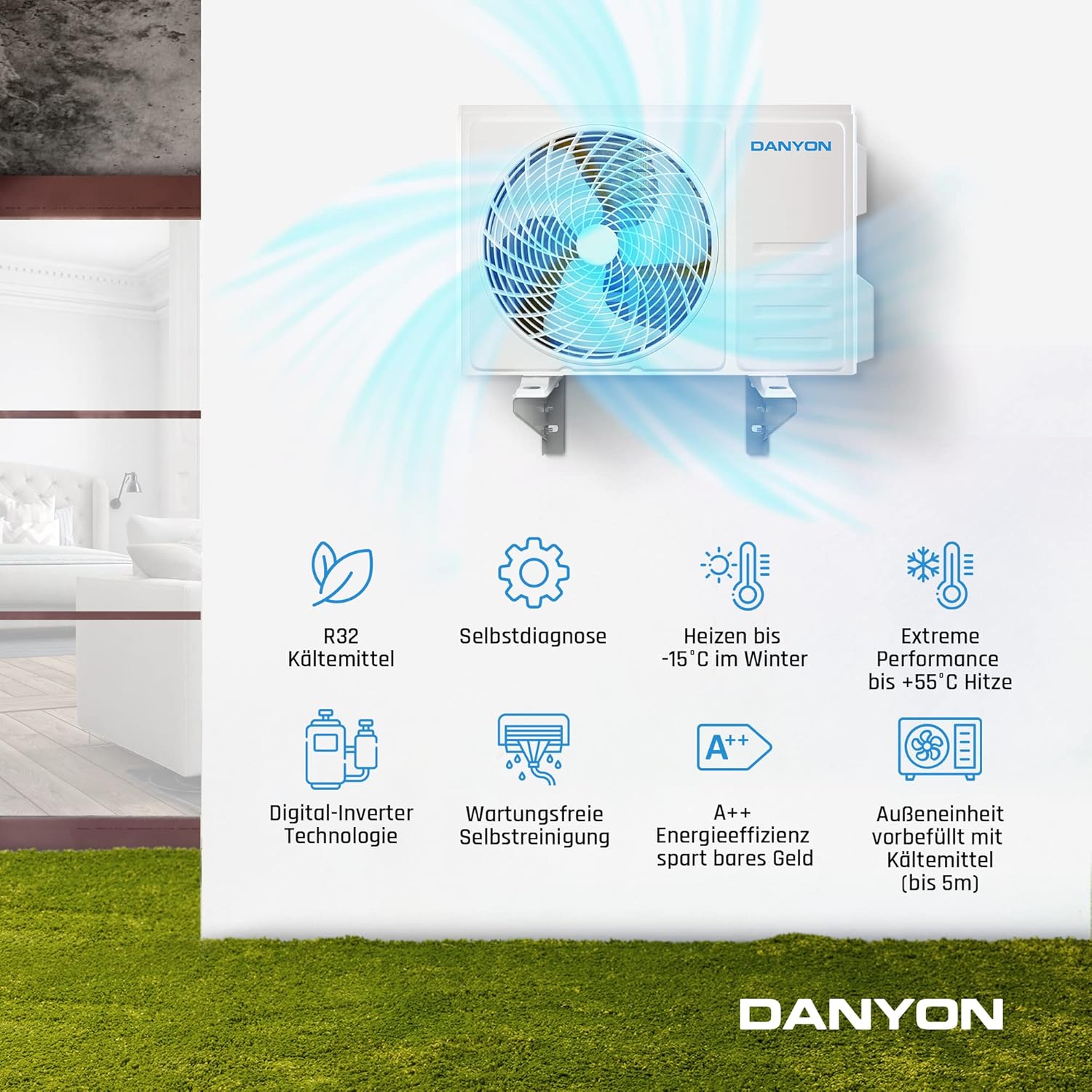 Danyon Klimaanlage Split - 12000 BTU