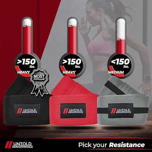 Miniatura 6 de Untold Performance Heavy Resistance Bands - Hip Bands for Working Out, Premium Exercise Bands Resistance, Durable Resistance Bands for Strength,