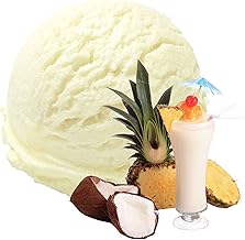 Pina Colada 1 kg Gino Gelati Ice Powder Soft Ice Cream Powder for Your Ice Cream Maker