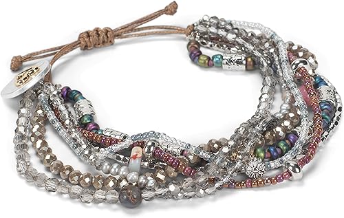 Miniatura 5 de DEMDACO Cuentas Love azul turquesa talla única que se adapta a la mayoría de pulseras de cristal y metal