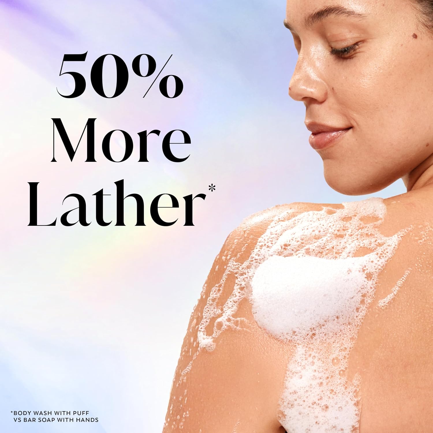 Olay Body Wash for Women, Fresh Radiance, 24/7 Skin-Loving Freshness, Visibly Radiant, Plant Based Cleansers, Vitamin B3 & Antioxidant Blend, For All Skin Types, Orchid & Black Currant Scent, 35 fl oz - Image 6