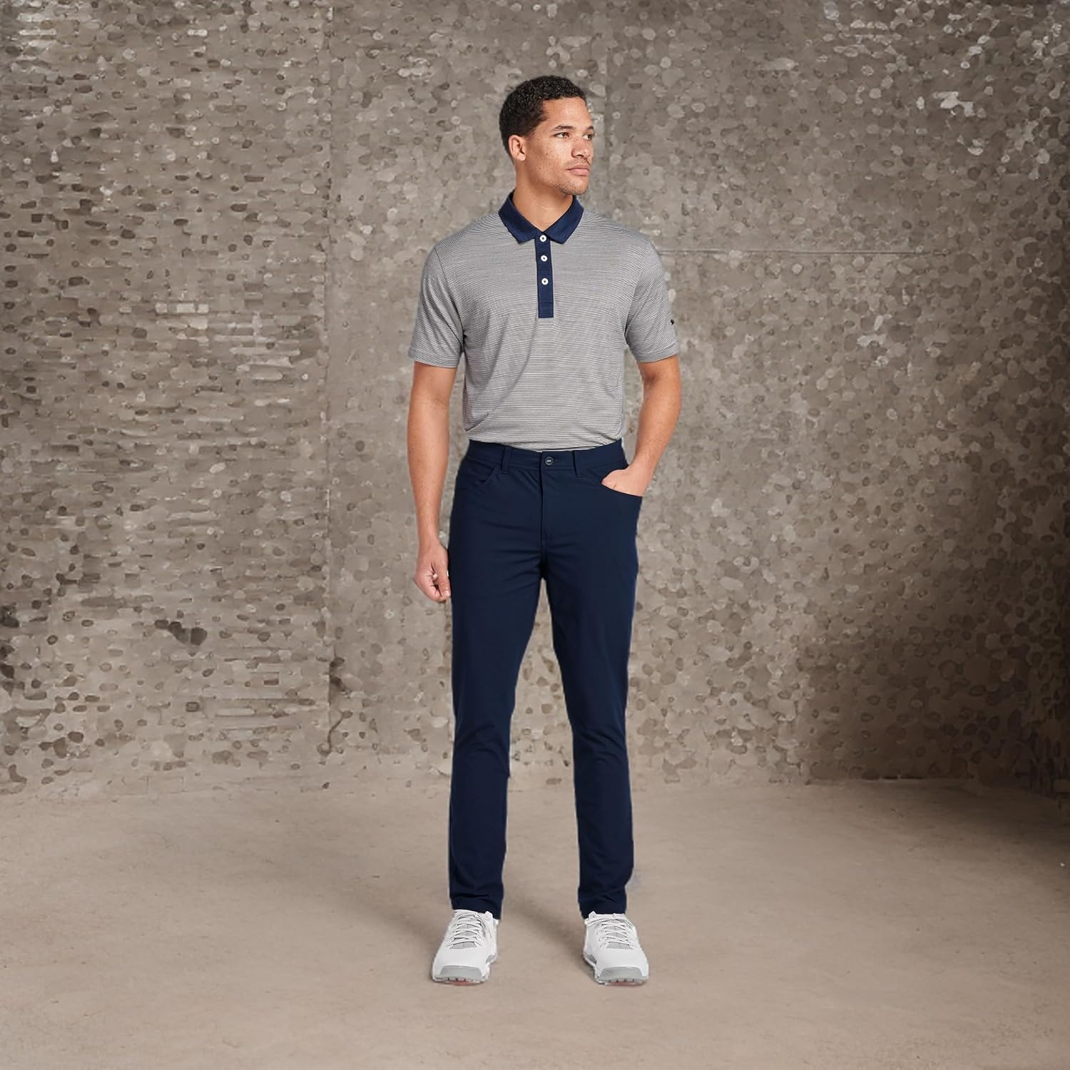 PUMA mens 101 Golf Pants, Navy Blazer, 36W x 32L US - Image 7