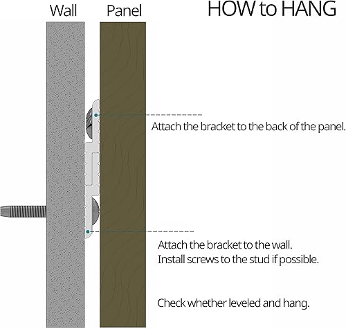 Miniatura 3 de Ganchos de fotos de tacos franceses de 5 pulgadas, soporte de pared de aluminio, clips de barra en Z entrelazados, soportes de montaje para espejo