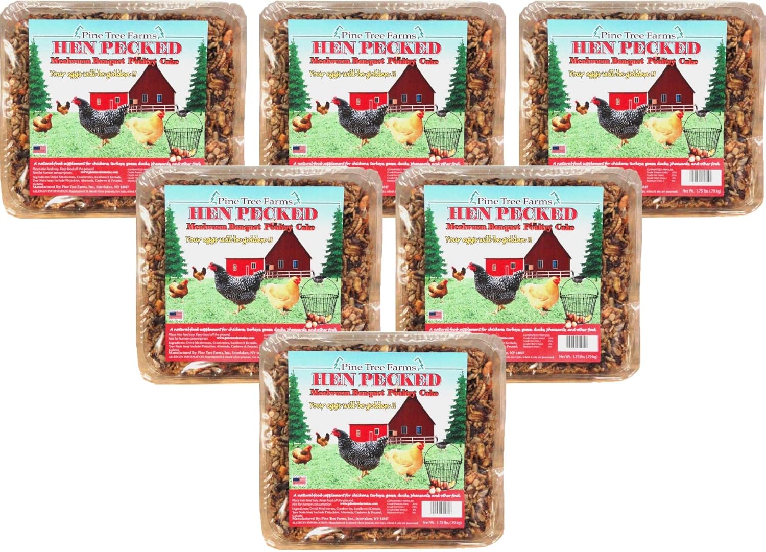 Hen Pecked Mealworm Banquet Poultry Cake