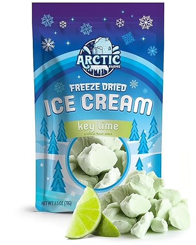 Miniatura 12 de Arctic Farms Brocas de helado liofilizadas empaquetadas y en caja, no se derrite (mezcla napolitana, 2.5 onzas)