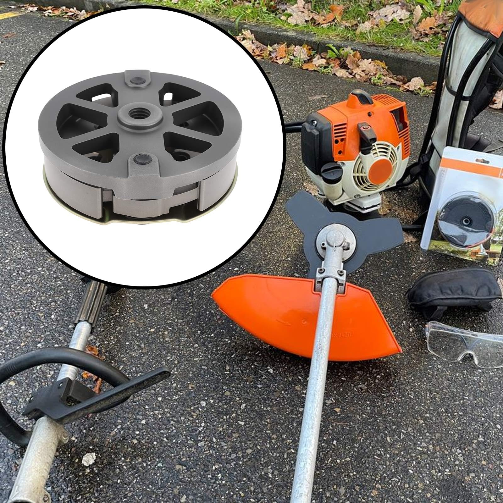 Embrayage 281602001 pour tondeuse à gazon compatible avec Stihl FS120 FS200 FS250 FS300 FS350 FS400 FS450 FS480 FR450 FR480