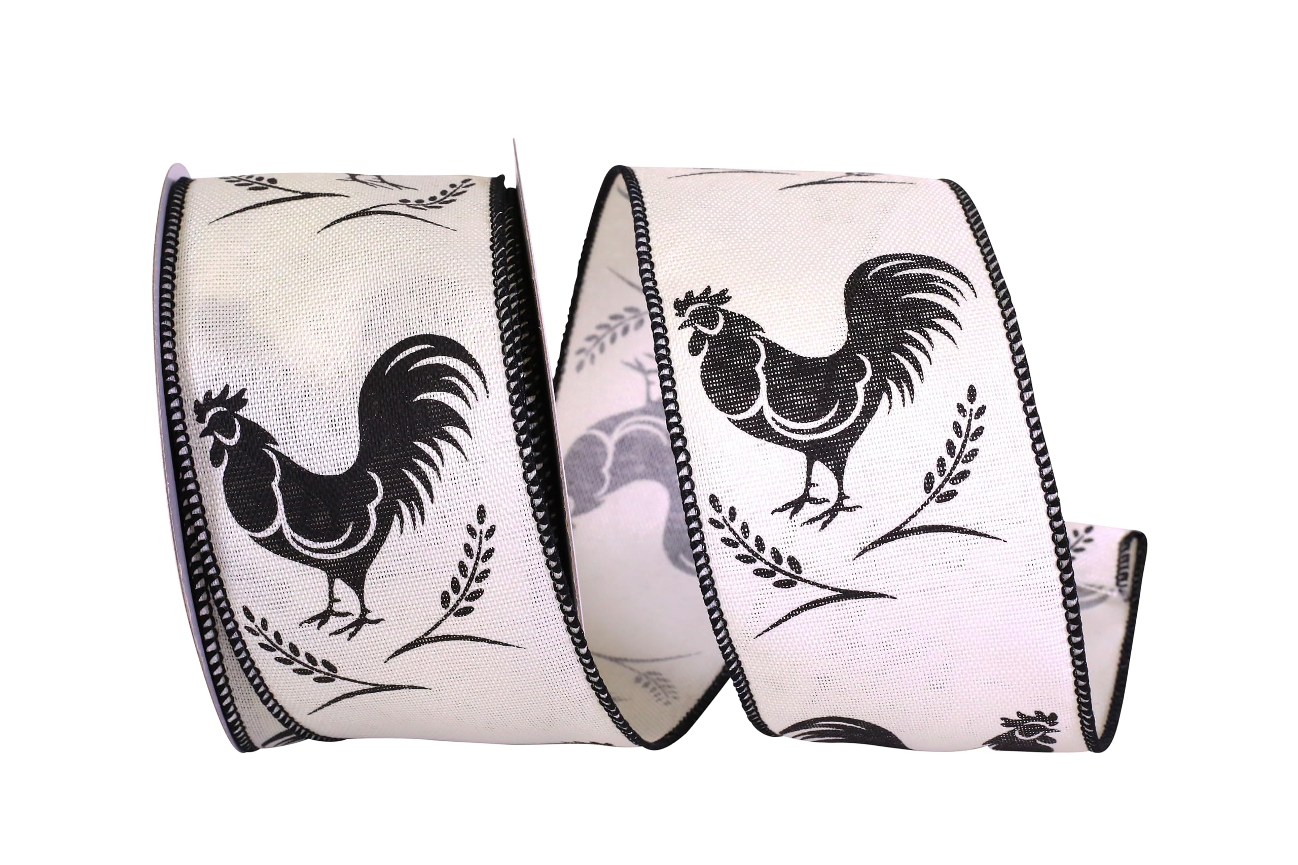 Amazon.com: Reliant Ribbon 94101W-982-40F Rooster Linen