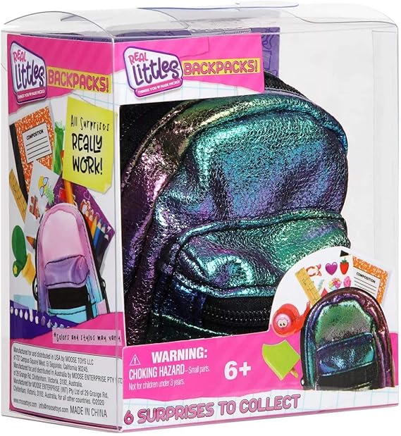 Real Littles Backpacks! One Backpack with 6 Surprises to Collect