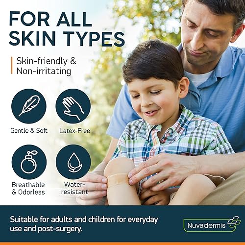 Miniatura 9 de Nuvadermis Paquete de cuidado de cicatrices - Gel avanzado para cicatrices y cinta de silicona para cicatrices