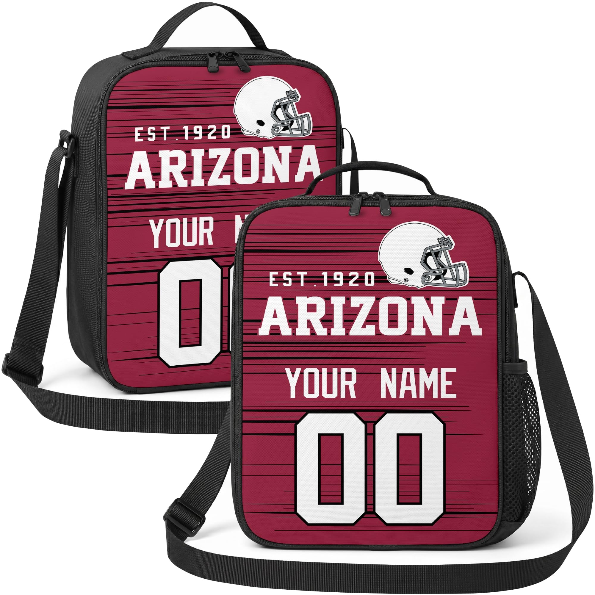 Arizona Lunch Bag Custom Name and Number Personalized Gifts
