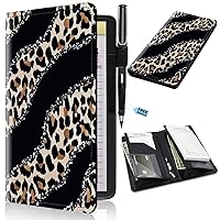 Vista 12 de Libros para servidores de 2ª generación, 5 x 9 pulgadas, para camarera con bolsillos expandibles/con cremallera, lindo libro de servir, blocs