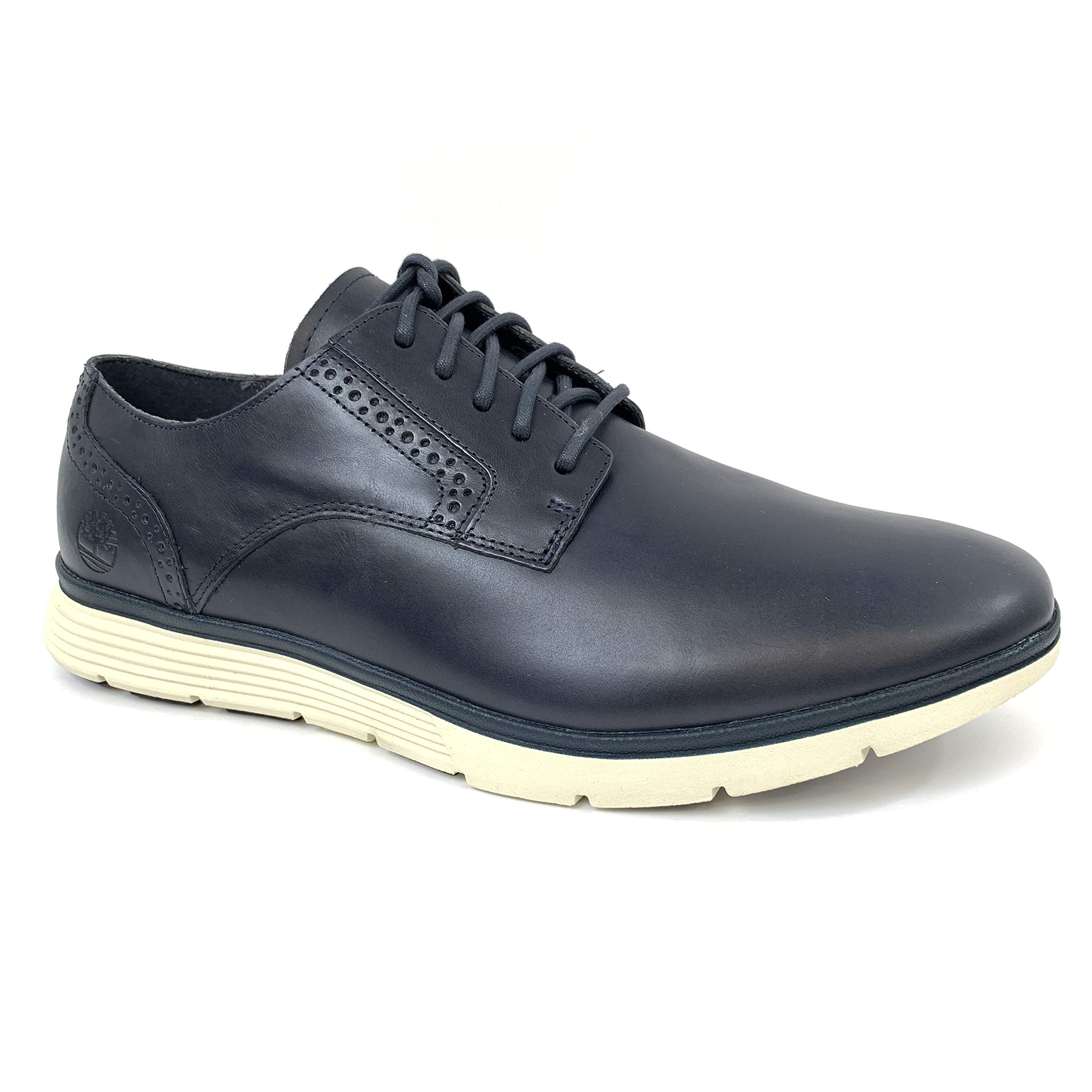 Mens Franklin Park Dark Navy Leather Oxford Shoes Desertcart INDIA
