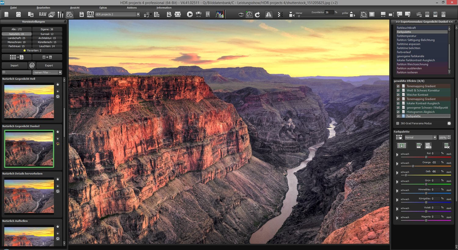 HDR projects professional #4 (Win & Mac)