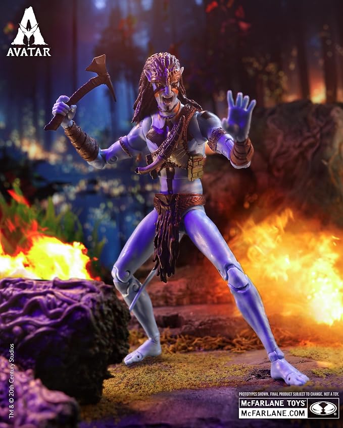 Figura de acción Jake Sully Avatar Fire and Ash 7 pulg miniatura 8