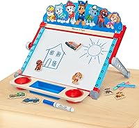 Vista 9 de Melissa & Doug Caballete de madera de doble cara de la Patrulla Canina (33 piezas)