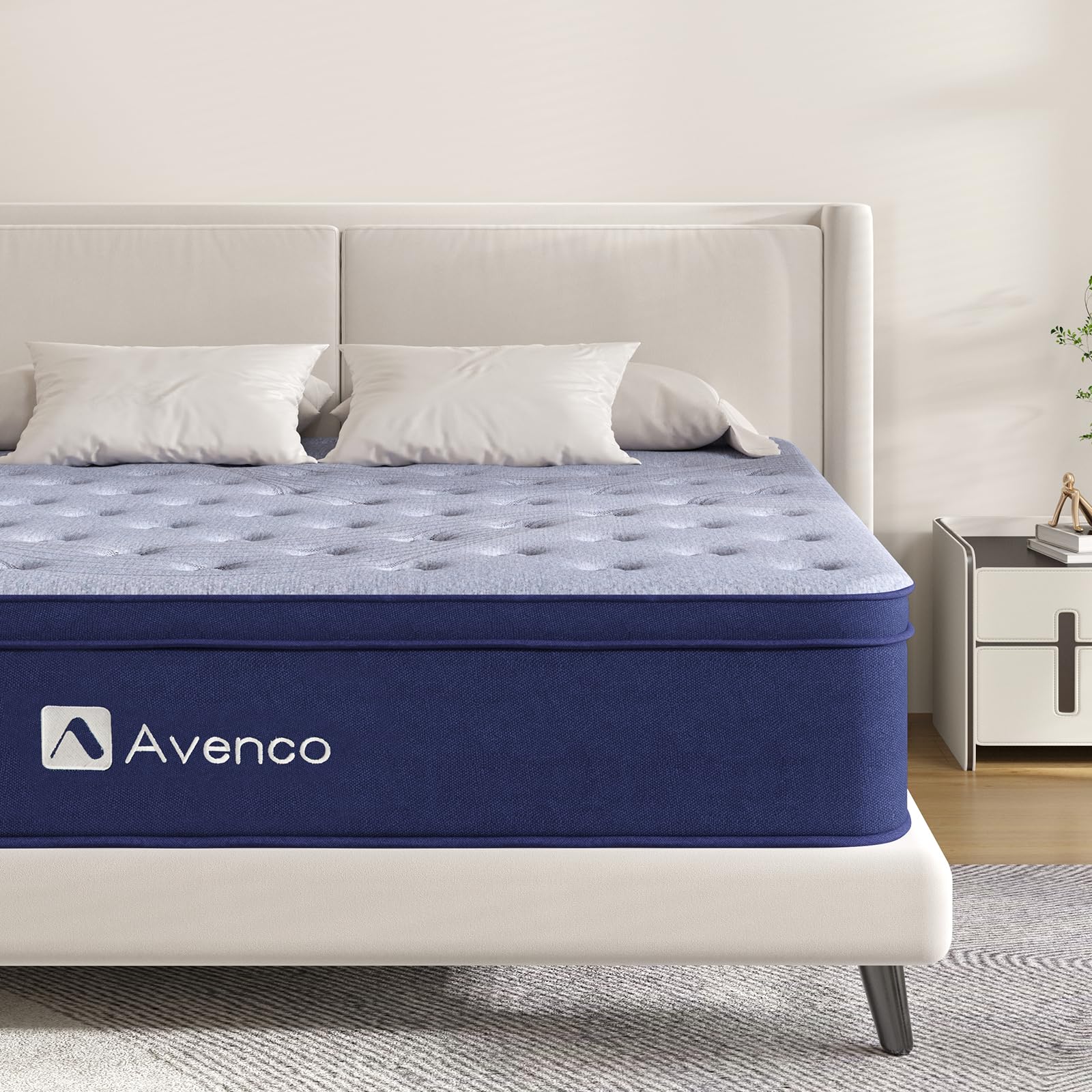 Avenco Cal King Mattress, 12 Inch Hybrid Cal King Mattress in a Box for