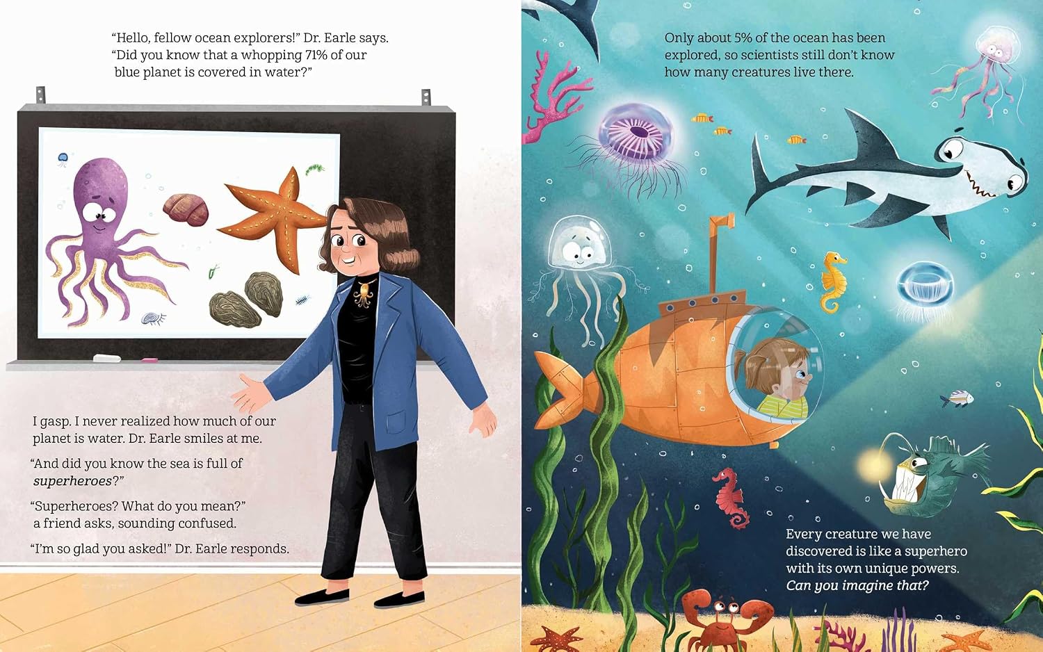 Ocean Superheroes: How Ocean Animals Help Protect Our Planet (Future Wavemakers Series)