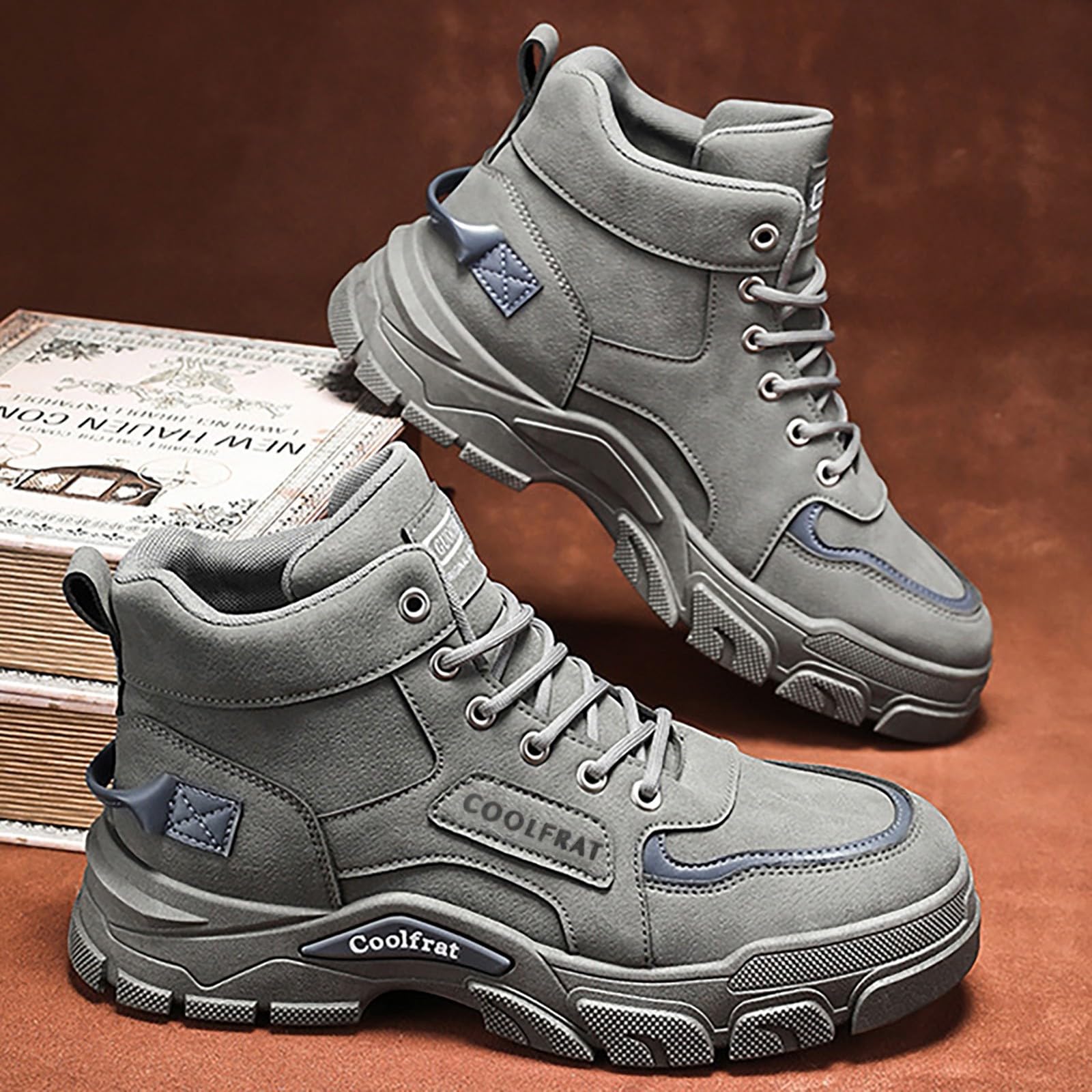 Sneaker Atmungsaktive Herren Trekkingschuhe Sommer Wanderschuhe High-Top