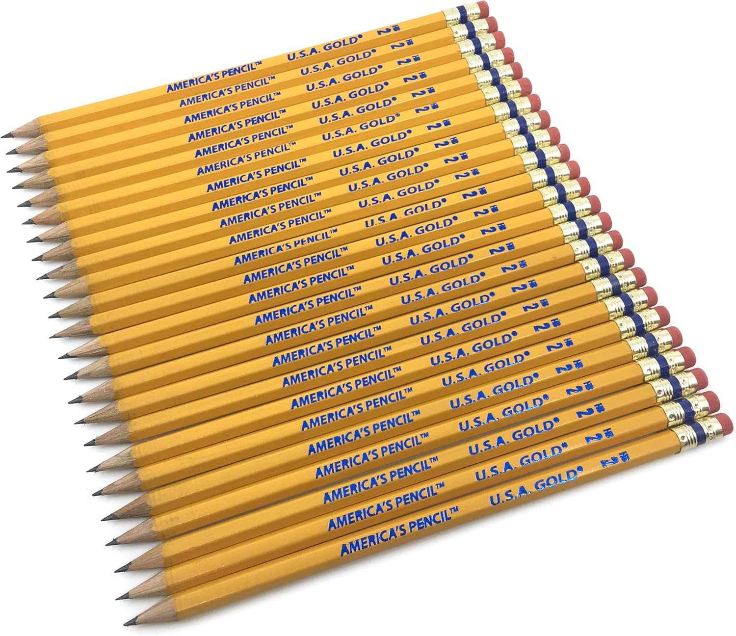 Cra-Z-Art USA Gold School Box 750ct #2HB Yellow Pencils