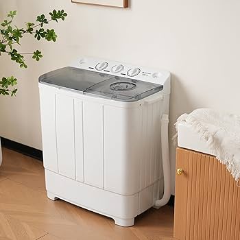 2槽式洗濯機 洗濯6kg・脱水4kg 別洗いの時に大活躍！ SENTERN 二槽式洗濯機 洗濯6kg 脱水4kg コンパクト 縦型 節電
