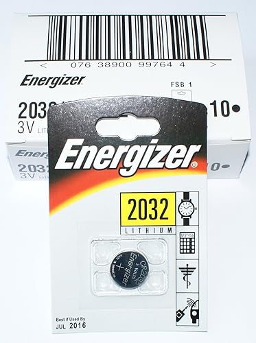 Paquete de 100 baterías de litio Energizer ECR2032 de 3 V