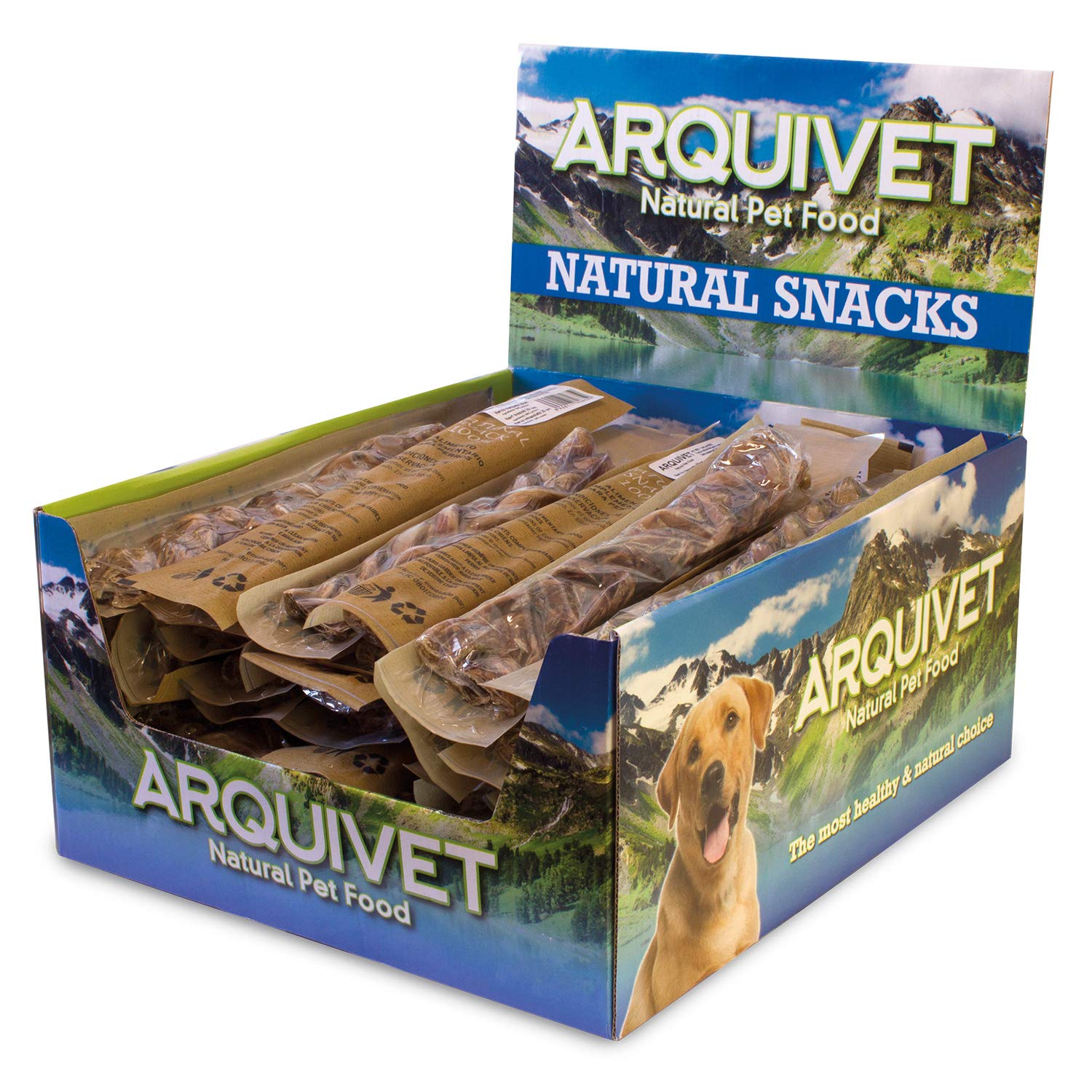 Arquivet Nervio Trenzado 20Cm (Caja Completa 40 Unidades Retráctiladas) 1550 g