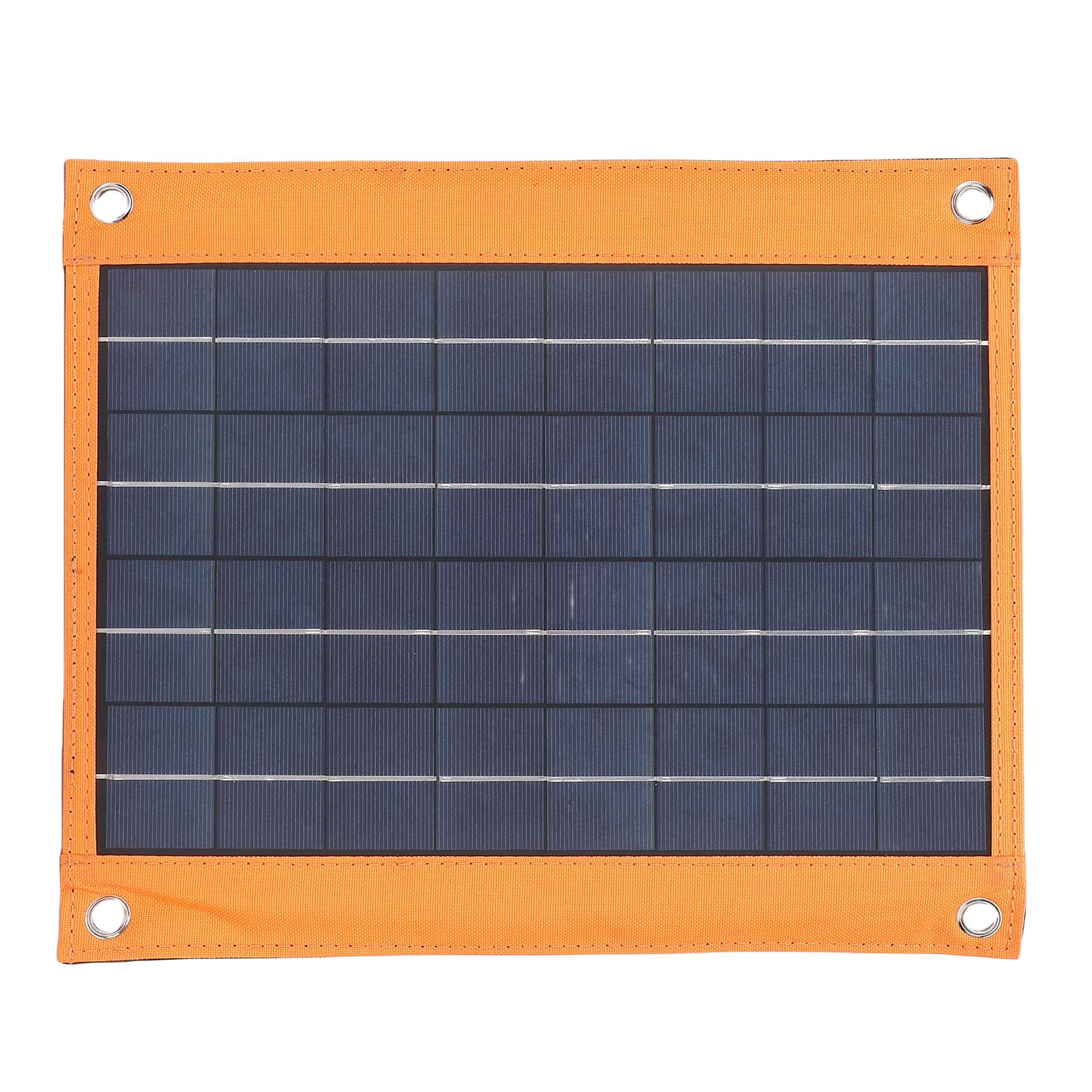 Panel Solar con Soporte, Cargador Solar Portatil Abs con USB C DC