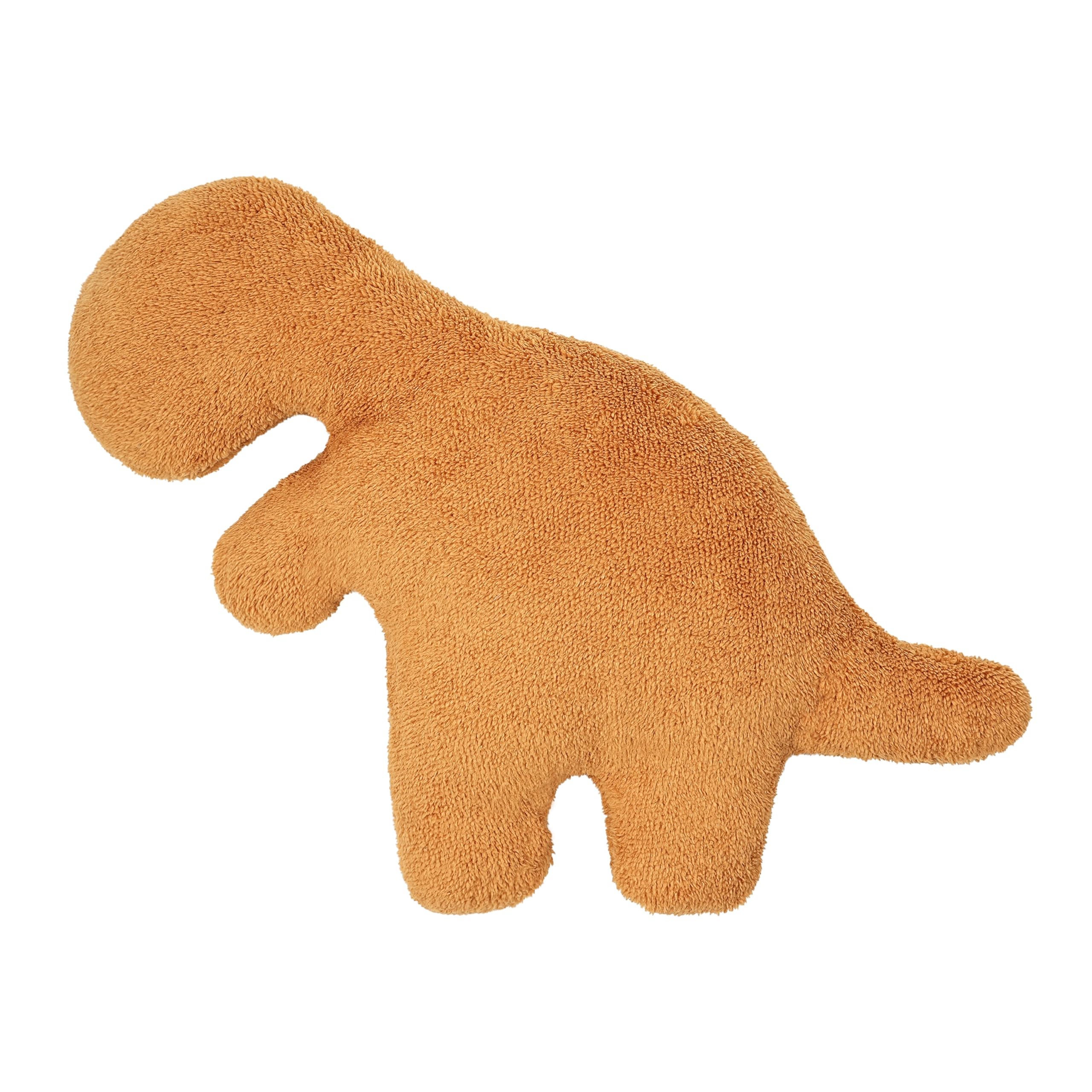 Dino Nugget Pillow Large, Funny Chicken Nugget Plushie Birthday Gift, Dino Decorative Throw Pillow for Kids Room Decor, Dinosaur Stuffed Animal Idea Birthday Gift for Teens Kids and Adult