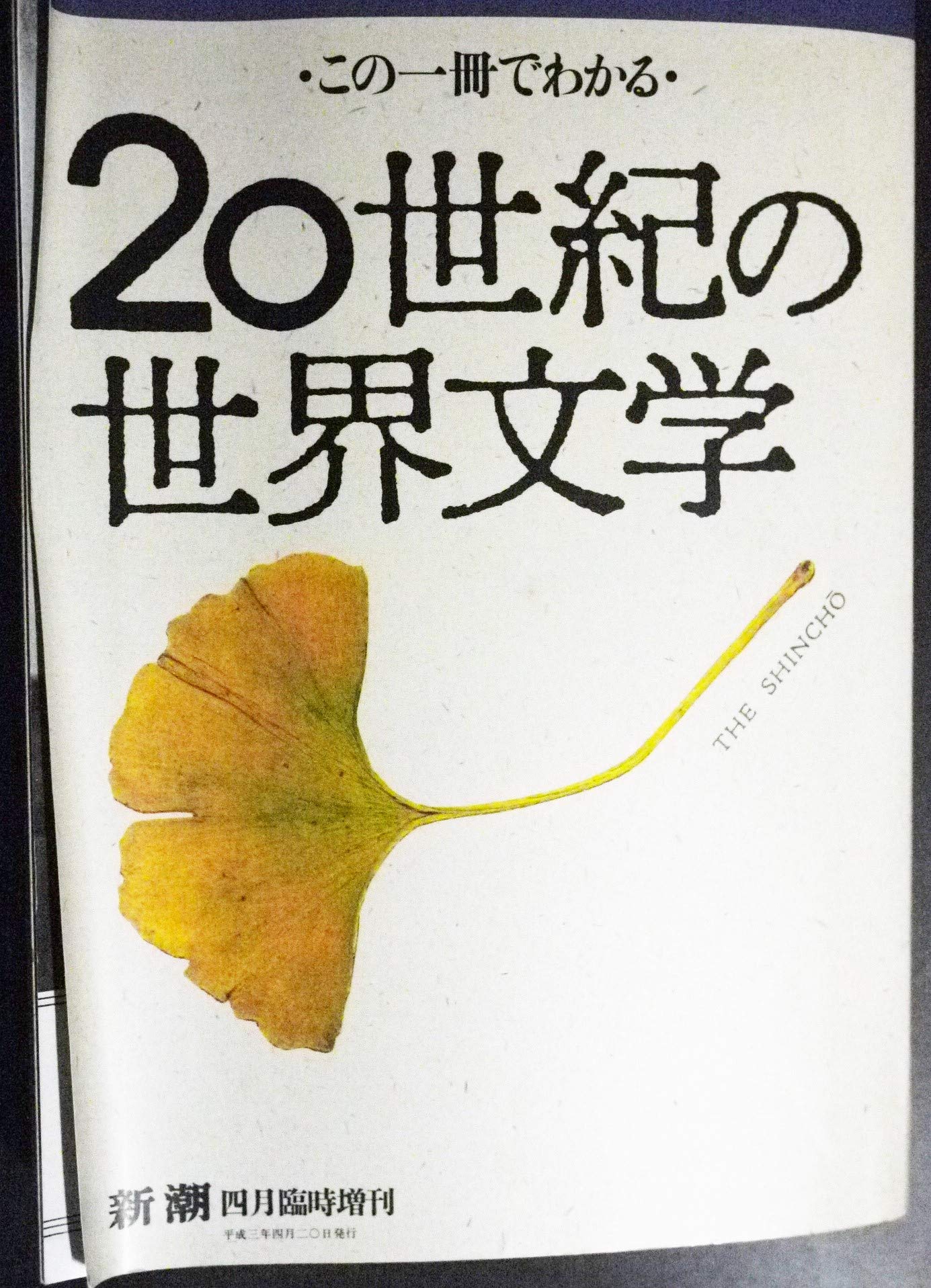 Amazon.co.jp: この1冊でわかる 20世紀の世界文学 新潮 1991年4月号