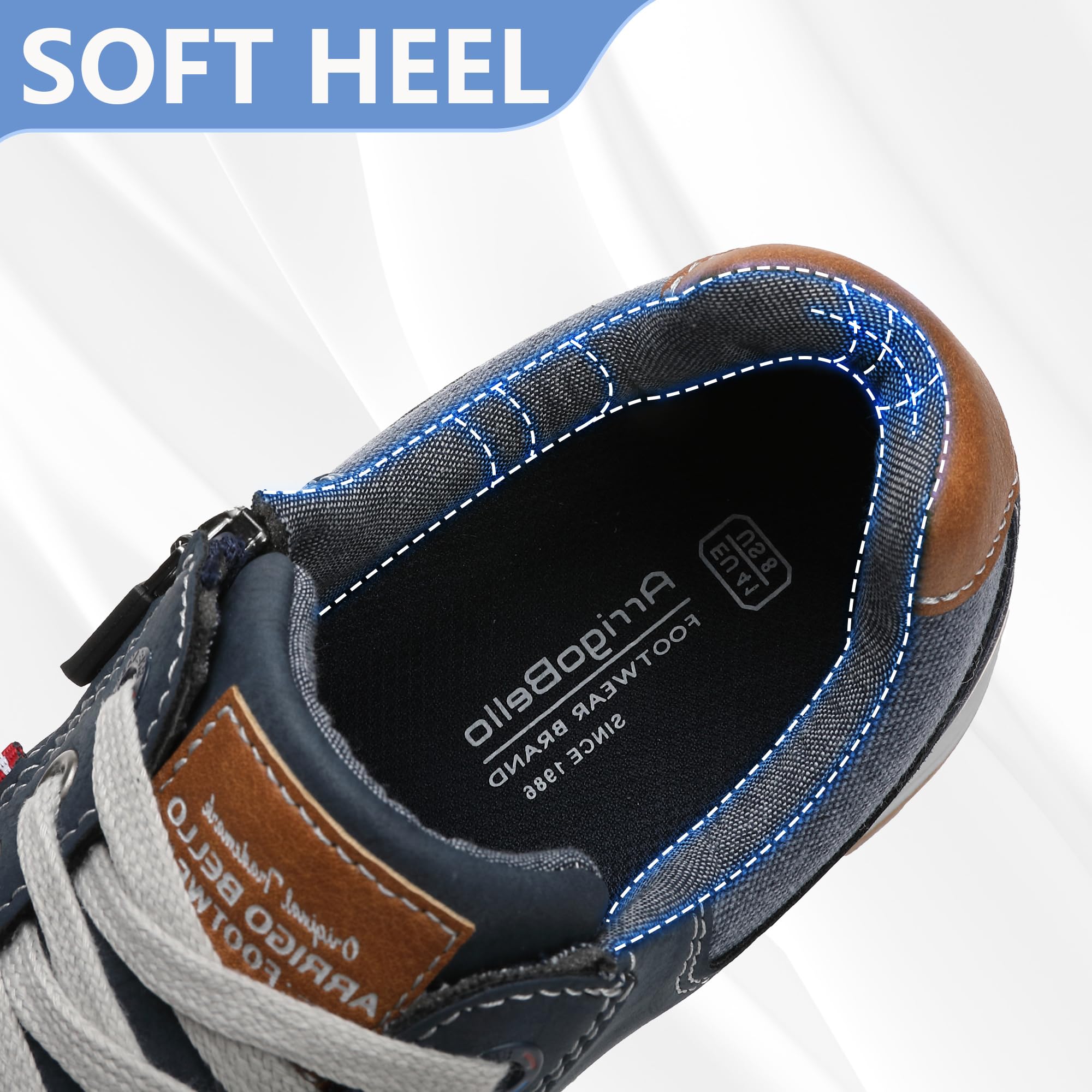 ARRIGO BELLO Herren Sneakers Freizeitschuhe Schuhe Wanderschuhe Laufschuhe Wanderschuhe Laufschuhe Leichtgewicht Outdoor Gemütlich Größe 41-46