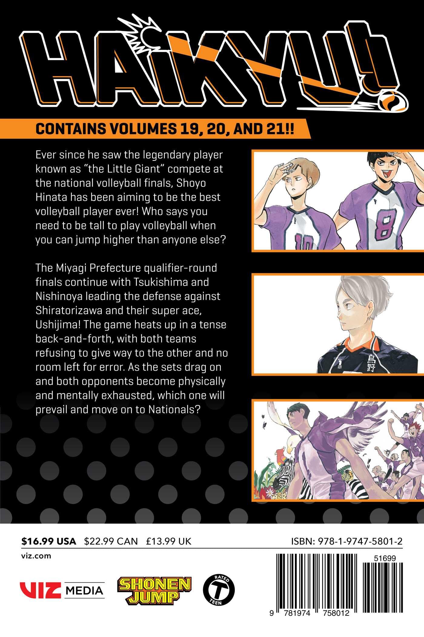 Haikyu!! (3-in-1 Edition), Vol. 7: Includes vols. 19, 20 & 21: Volume 7 (Haikyu!!, 19-21)