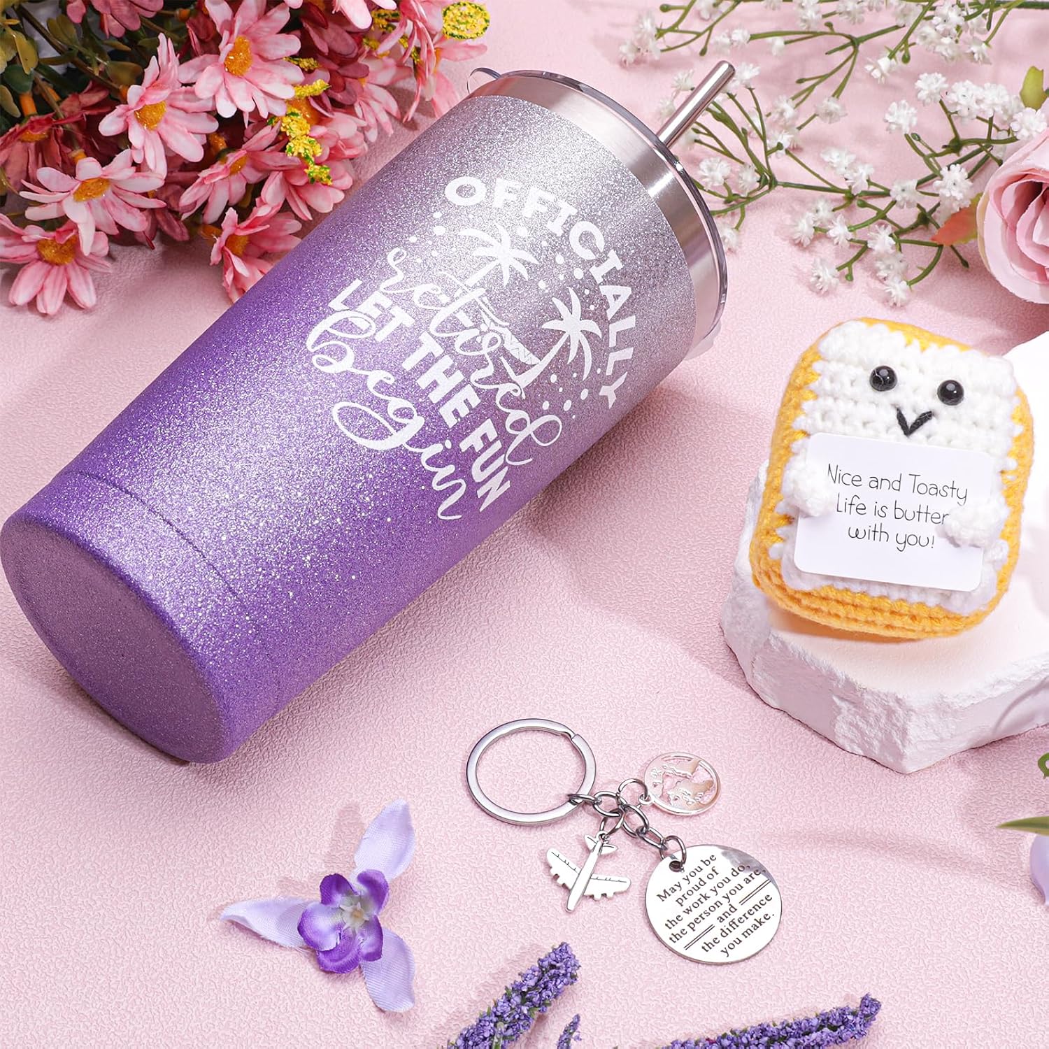 Retirement Gifts for Women 2025, Christmas Happy Retirement Gift Set for Nurse Teacher Coworker Boss, Best Funny Holiday Present Basket for Mom or Grandma - Image 3