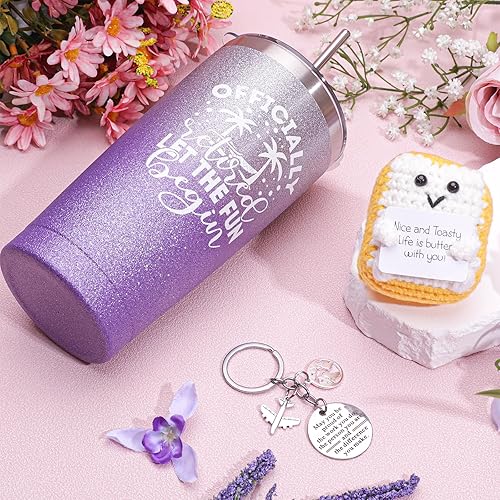 Miniatura 2 de Elysirise Regalo de jubilación para mujer, regalos de jubilación para mujeres 2024, regalos de feliz jubilación para compañeros de trabajo, amigos,