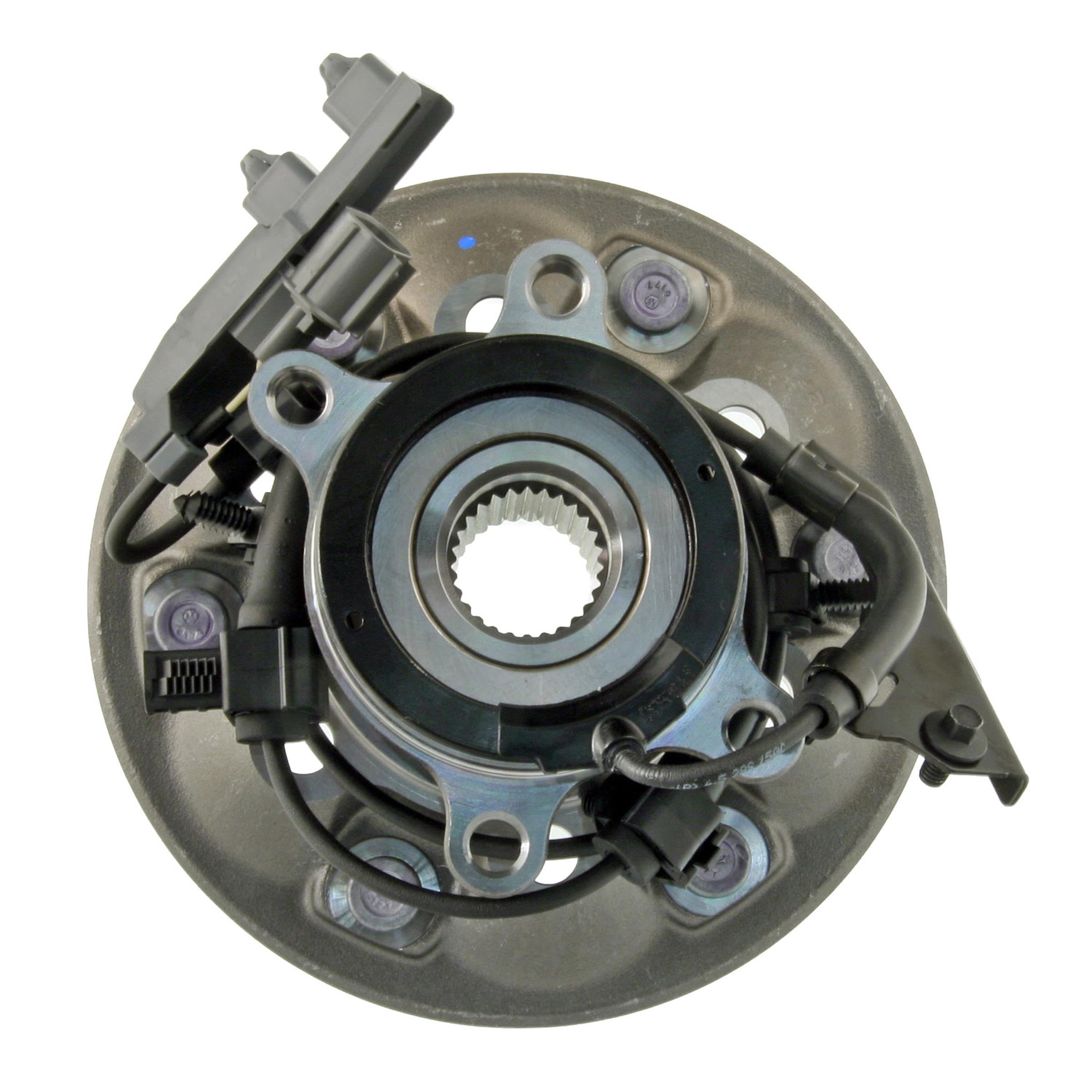 AC Delco® 515110 Front, Driver Side Wheel Hub, 6 Lugs, 4WD
