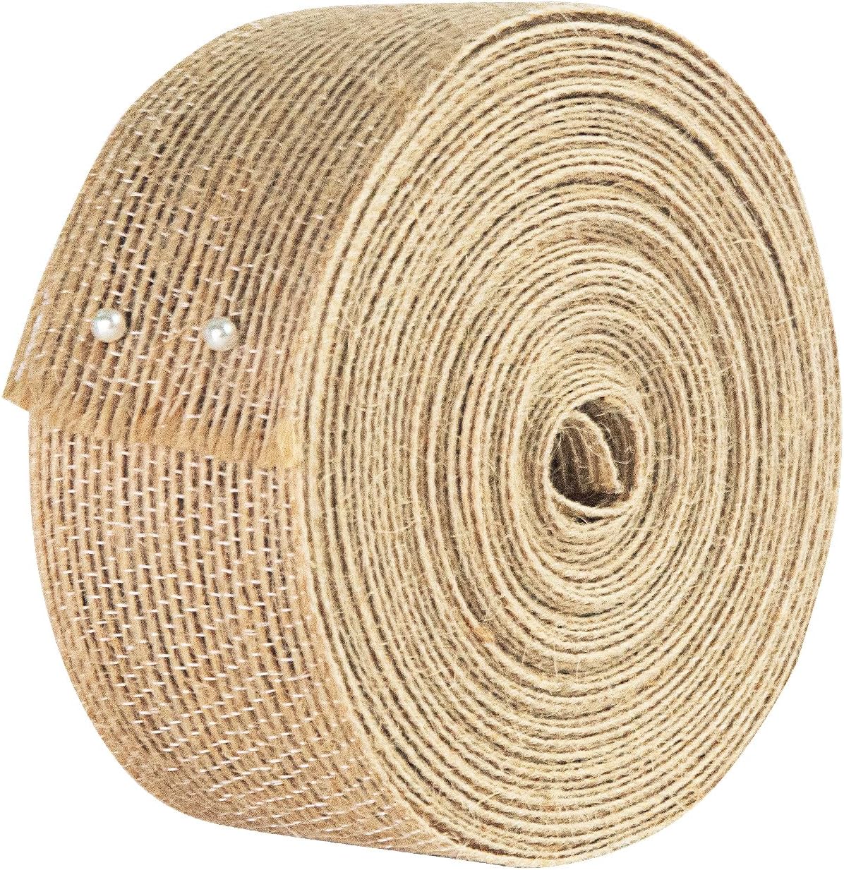 Faux Burlap Ribbon 35mm