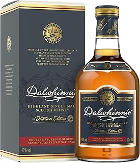 Dalwhinnie 2021 Distillers Edition Single Malt Scotch Whisky | 43% vol | 70cl | Double-Matured in Ex-Bodega Olorosso Cask Wood | Single Malt Whisky Distilled in 2006 & Bottled in 2021