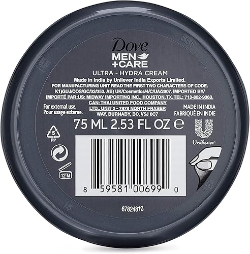 Dove Men + Care Hydra Cream - 8.5 fl oz