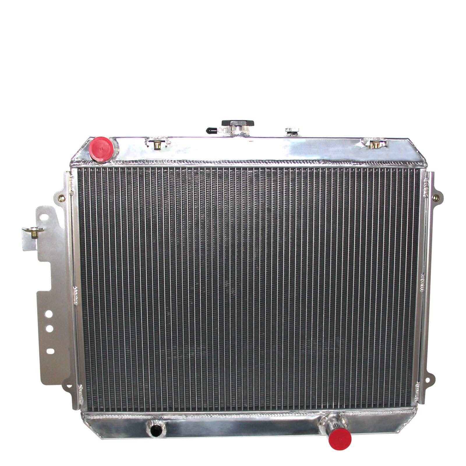 rdzeń nagrzewnicy auto Pasuje do Ford Courier Pasuje do Mazda B2200 2600 Instrukcja 81-92 1982-1991 2-rzędowy grzejnik aluminiowy