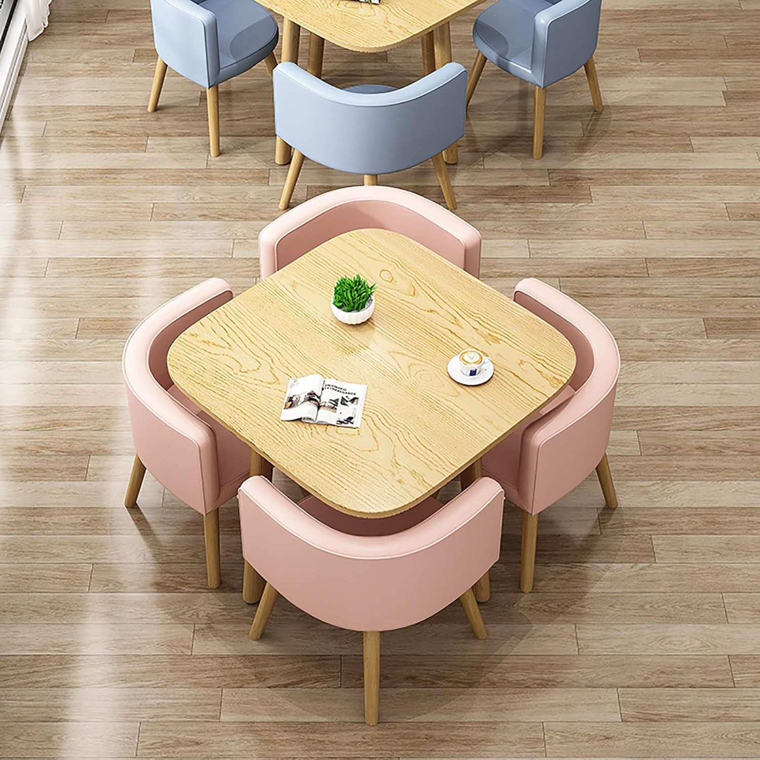 Space Saving Dining Table For 4 MTSYXYM Space saving dining table,square dining table set for 4,Marble