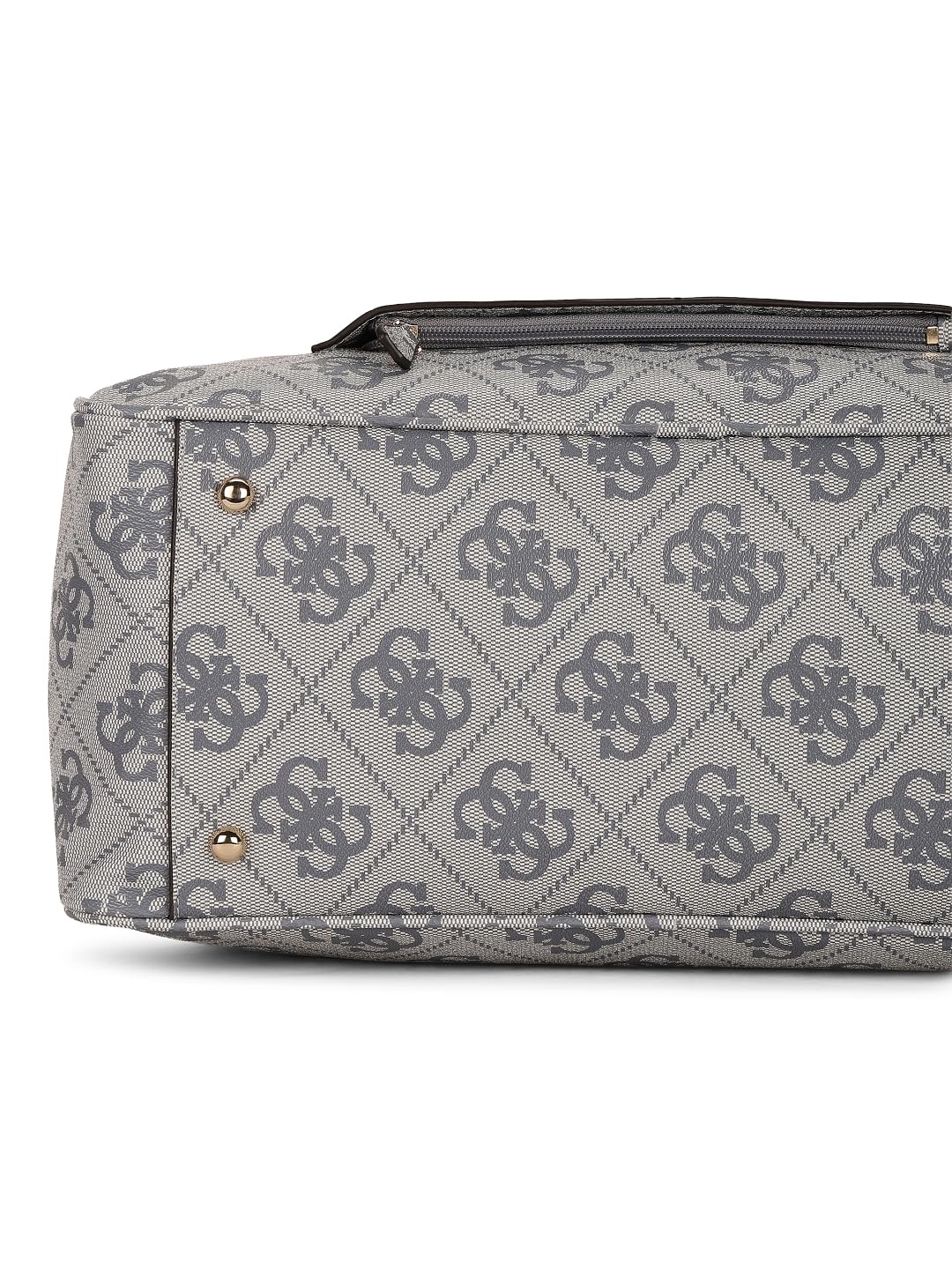 GUESS Travel Tote Slate Logo
